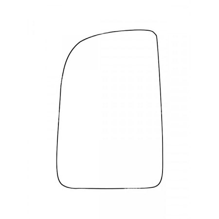 APEC Replacement Stick-On Commercial Vehicle Mirror Glass LHS