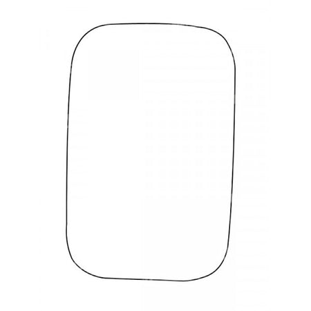 APEC Replacement Stick-On Commercial Vehicle Mirror Glass LHS