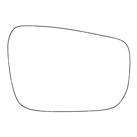 APEC Replacement Stick-On Standard Vehicle Mirror Glass RHS