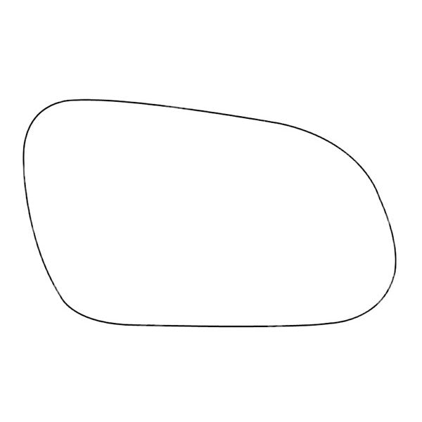 APEC Replacement Stick-On Standard Vehicle Mirror Glass RHS