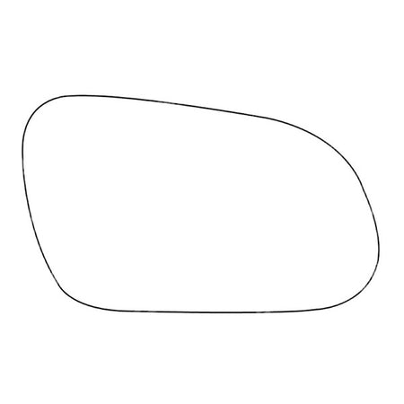APEC Replacement Stick-On Standard Vehicle Mirror Glass RHS
