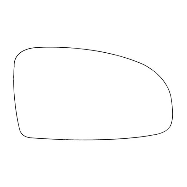 APEC Replacement Stick-On Standard Vehicle Mirror Glass RHS