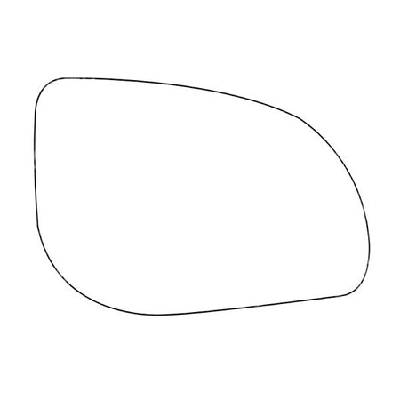 APEC Replacement Stick-On Standard Vehicle Mirror Glass RHS