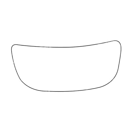 APEC Replacement Stick-On Wide Angle Vehicle Mirror Glass LHS