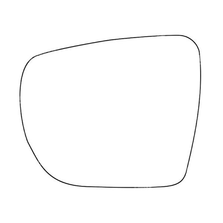 APEC Replacement Stick-On Standard Vehicle Mirror Glass LHS