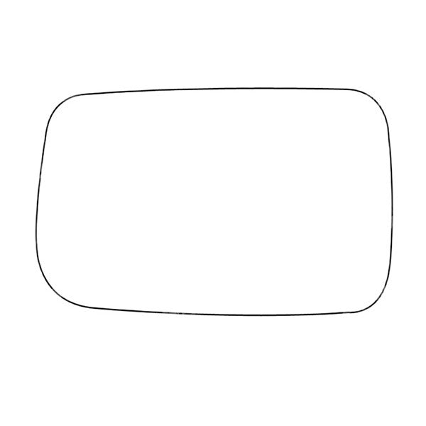 APEC Replacement Stick-On Anti-Dazzle Vehicle Mirror Glass RHS