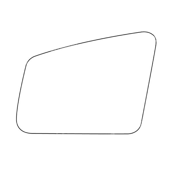 APEC Replacement Stick-On Wide Angle Vehicle Mirror Glass LHS