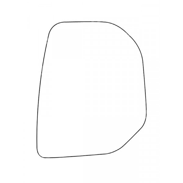 APEC Replacement Stick-On Commercial Vehicle Mirror Glass RHS
