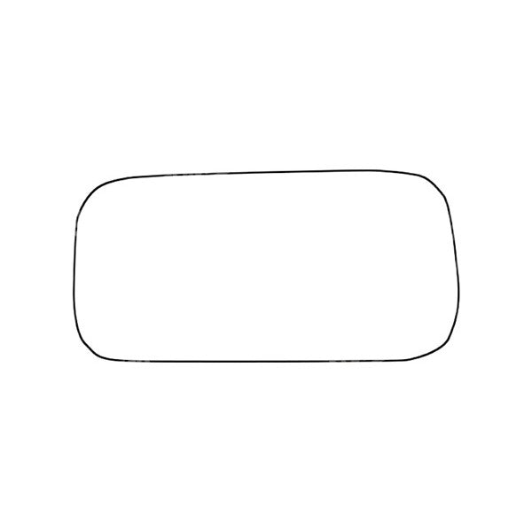 APEC Replacement Stick-On Commercial Vehicle Mirror Glass RHS