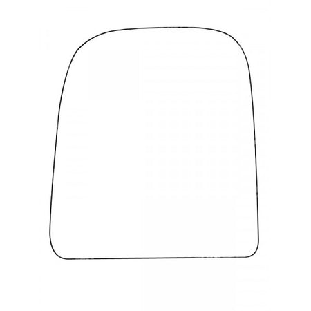 APEC Replacement Stick-On Commercial Vehicle Mirror Glass LHS