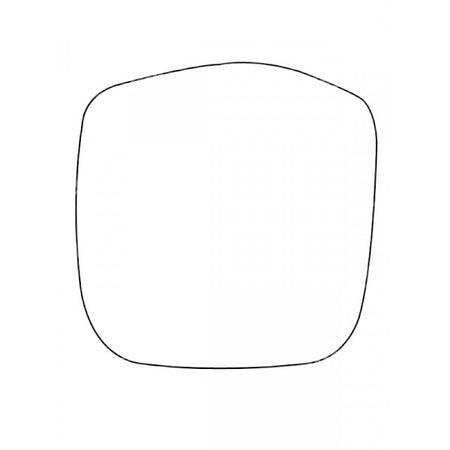 APEC Replacement Stick-On Commercial Vehicle Mirror Glass LHS