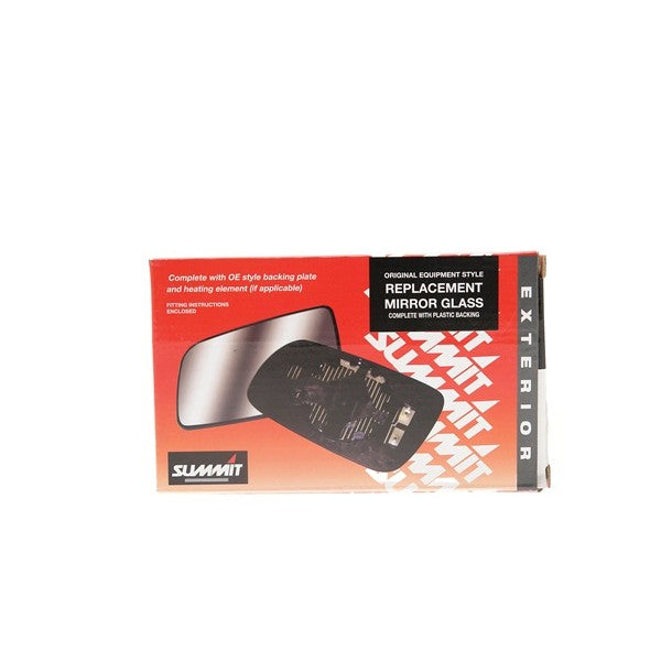 Mirror Glass Replacement - (Blind Spot) OEM Style With Heated Base Plate