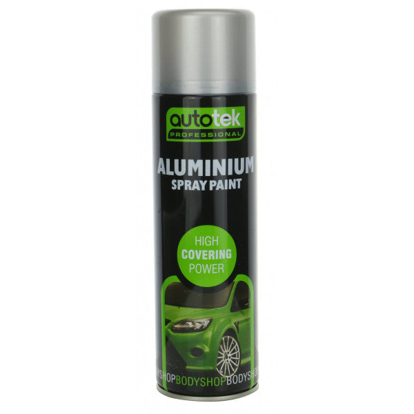 Autotek Aerosol Paint - Aluminium - 500ml