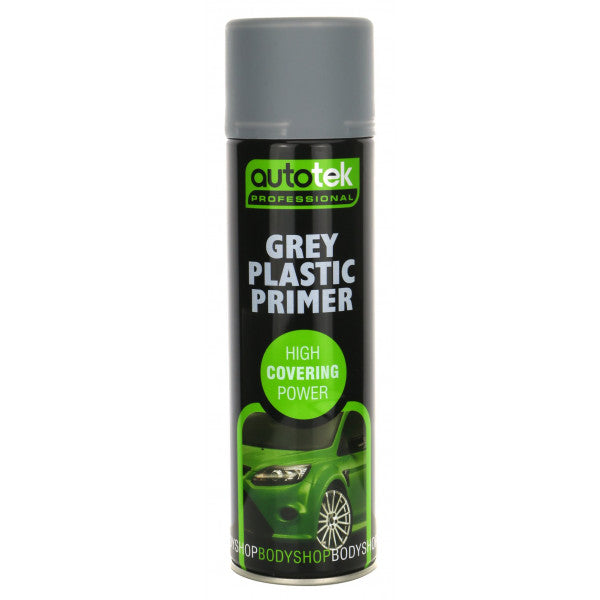 Autotek Plastic Primer - Grey - 500ml