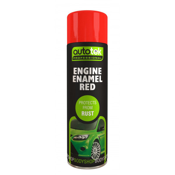 Autotek Engine Enamel - Red - 500ml