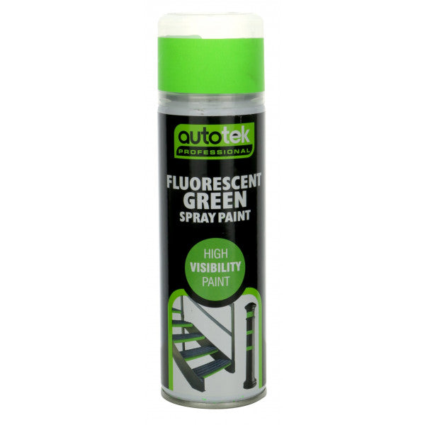 Autotek Aerosol Paint - Fluorescent Green - 500ml