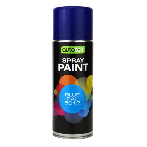 Autotek Aerosol Paint - Blue RAL 5012 - 400ml