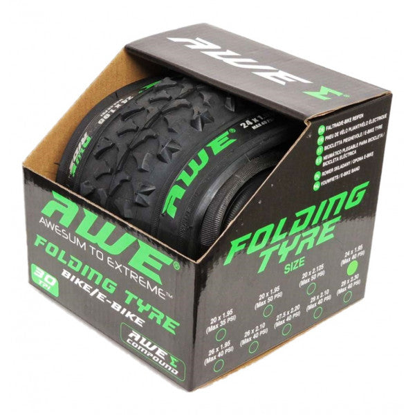 Bike/E-Bike MTB Folding Tyre 24 inch