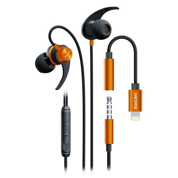 GadJet 2-in-1 CoreBeats Earphones (AUX + Lightning)