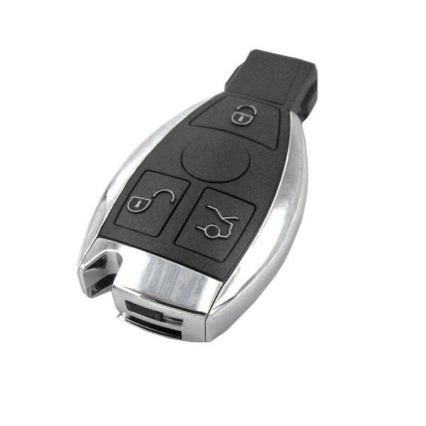 Mercedes-Benz 3 Button Chrome IR/Keyless Remote Case