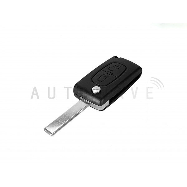 Peugeot/Citroen/Fiat/Toyota 2 Button Remote Case HU83