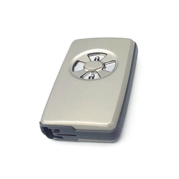 RAV Toyota 2 Button Remote Case Silver