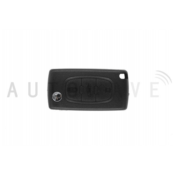 Peugeot/Citroen/Fiat 3 Button Remote ASK HU83