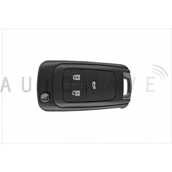 Vauxhall/Opel 3 Button Flip Remote Key HU100