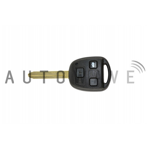 Toyota 3 Button Fixed Blade Remote TOY43