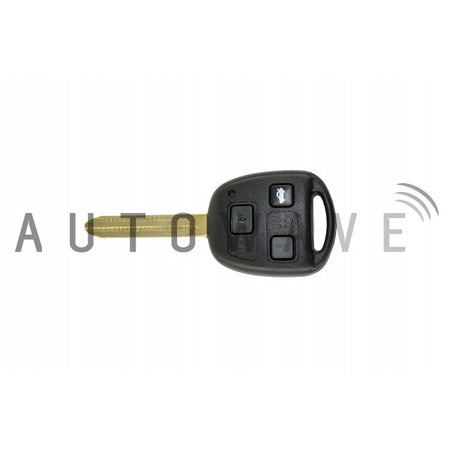 Toyota 3 Button Fixed Blade Remote TOY43