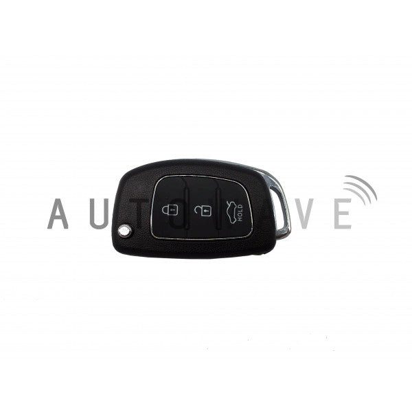 Hyundai ix35 3 Button Flip Remote with KI-7/HY22 Blade