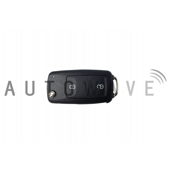 Volkswagen 2 Button Remote with HU66 Blade