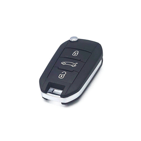 Citroen 3 Button Flip Remote ID4A