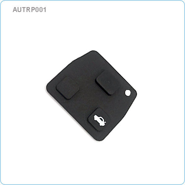 Toyota 3 Button Remote Rubber Insert