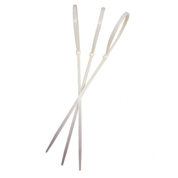 Cable Ties 370mm x 4.8mm White - Pack of 100