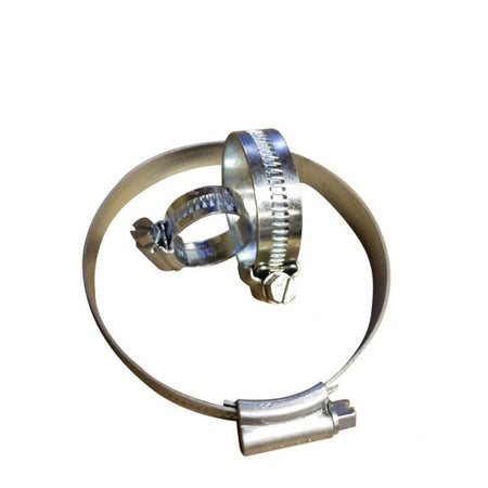 Worm Drive Hose Clips 50 - 70 mm - Pack of 10