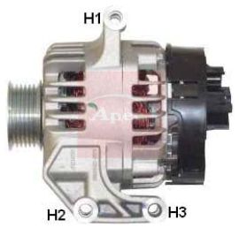 Apec AAL1744 Alternator - 1