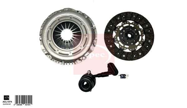 Apec ACL1074 Clutch Kit - 1