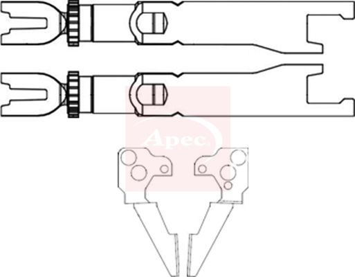 Apec ADB3003 Adjuster, braking system - 1