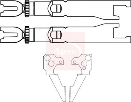 Apec ADB3003 Adjuster, braking system - 1