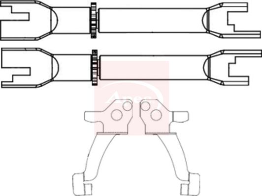 Apec ADB3004 Adjuster, braking system - 1
