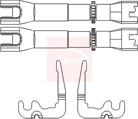 Apec ADB3007 Adjuster, braking system - 1