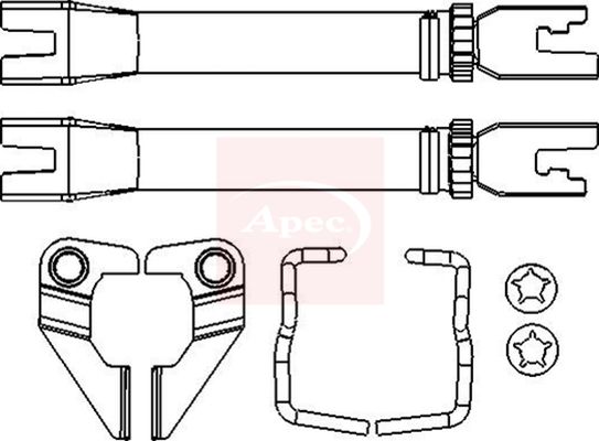 Apec ADB3010 Adjuster, braking system - 1