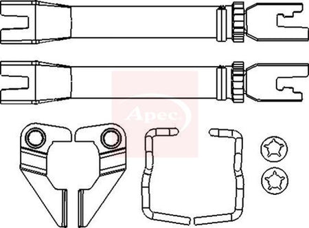 Apec ADB3010 Adjuster, braking system - 1