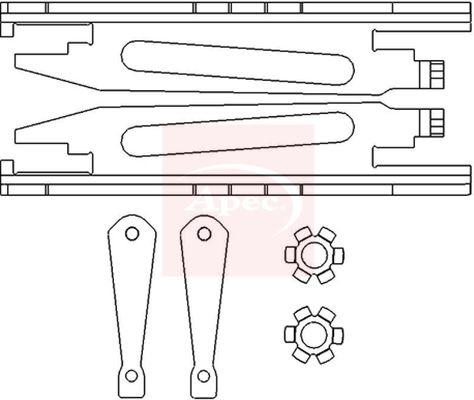 Apec ADB3011 Adjuster, braking system - 1