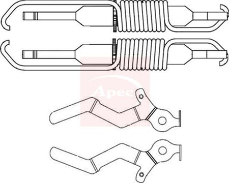 Apec ADB3013 Adjuster, braking system - 1