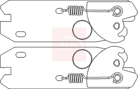 Apec ADB3014 Adjuster, braking system - 1