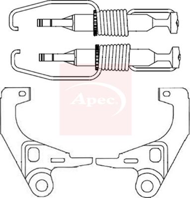 Apec ADB3015 Adjuster, braking system - 1