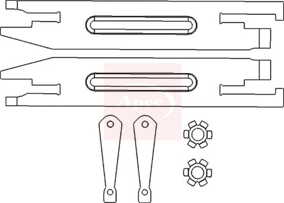 Apec ADB3016 Adjuster, braking system - 1