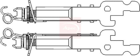 Apec ADB3018 Adjuster, braking system - 1